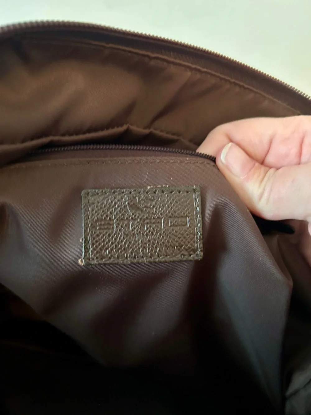 Etro Dark Brown Paisley Weekender with Pink Paisley Strap - Picture 9 of 12